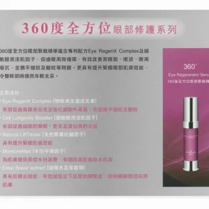 360 Eye Regenerator Serum (Dark Circles, Edema Of The Eyes, Anti-Wrinkle Aging, Lifting, Firming) (e20ml) E901