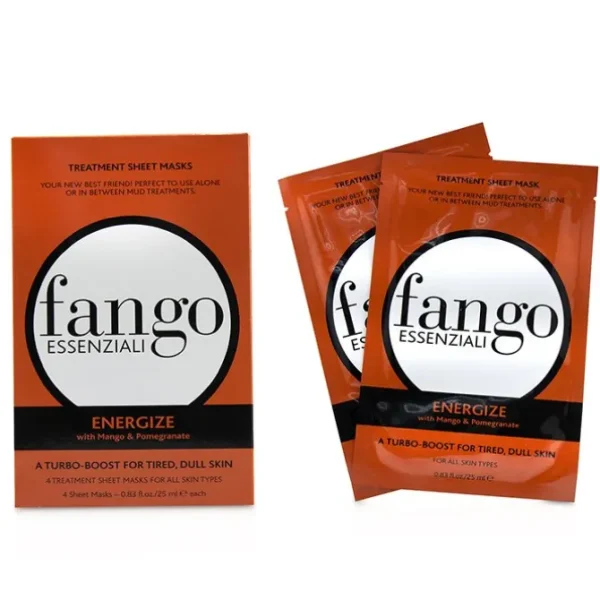 Fango Essenziali Energize Treatment Sheet Masks