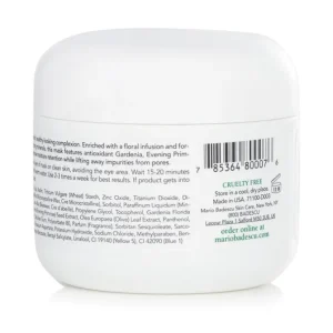 Flower & Tonic Mask - For Combination/ Oily/ Sensitive Skin Types