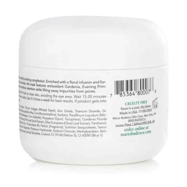 Flower & Tonic Mask - For Combination/ Oily/ Sensitive Skin Types