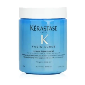 Fusio-Scrub Scrub Energisant Intensely Purifying Scrub Cleanser with Sea Salt (Oily Prone Scalp)
