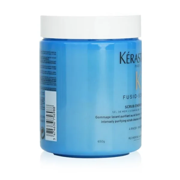 Fusio-Scrub Scrub Energisant Intensely Purifying Scrub Cleanser with Sea Salt (Oily Prone Scalp)