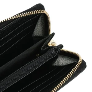 GG Long Zippy Wallet 598187 - Black