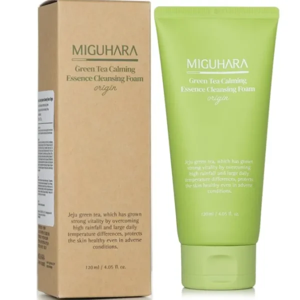 Green Tea Calming Essence Cleansing Foam Origin