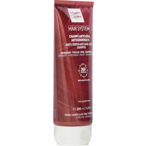 Hair System Anti-Sebum Anti Hair-Loss Shampoo With Salicylic Acid (For Oil-prone Hair)