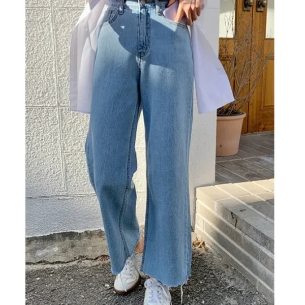 High Waist Wide Leg Jean