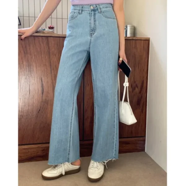 High Waist Wide Leg Jean