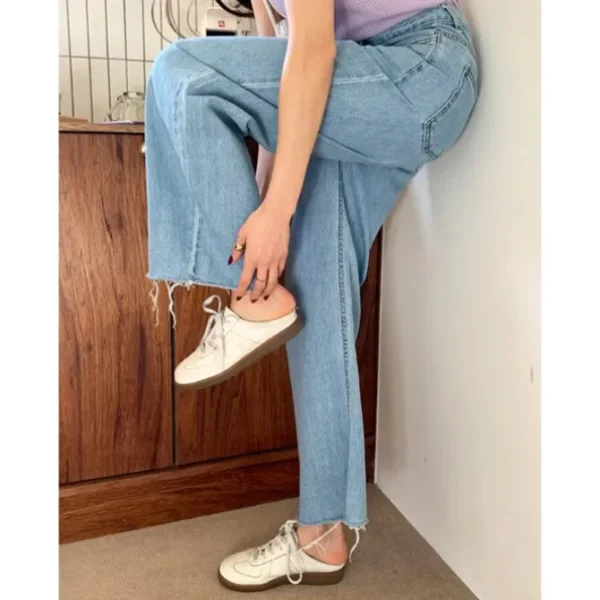 High Waist Wide Leg Jean