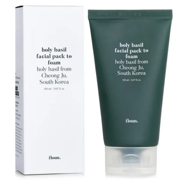 Holy Basil Facial Pack To Foam