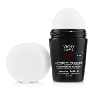 Homme 48H* Anti-Irritations & Anti Perspirant Roll-On (For Sensitive Skin)
