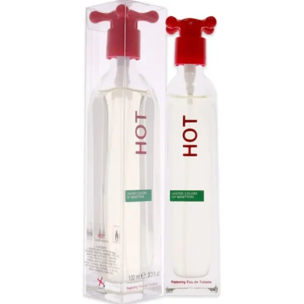 Hot by United Colors of Benetton for Women - 3.3 oz EDT Spray