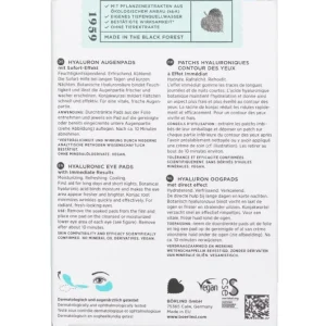 Hyaluronic Eye Pads with Immediate Results