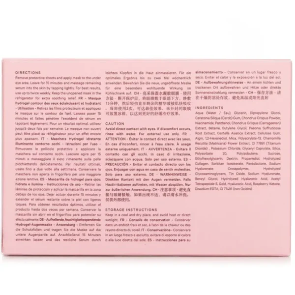 Hydra-Bright Gold Eye Mask
