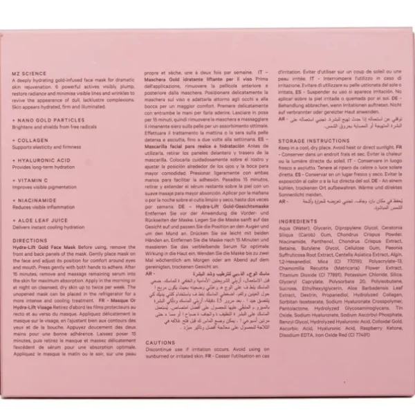 Hydra-Lift Gold Face Mask