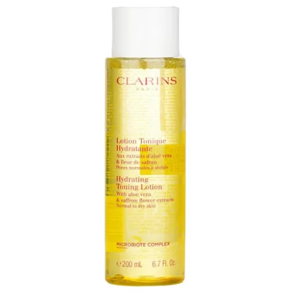 Hydrating Toning Lotion with Aloe Vera & Saffron Flower Extracts - Normal to Dry Skin
