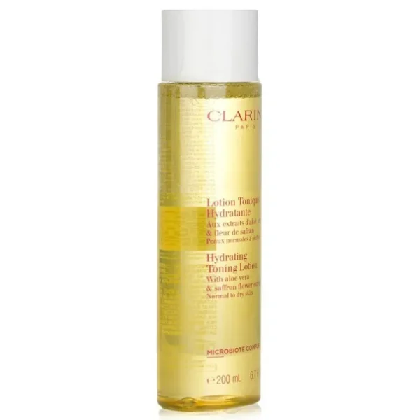 Hydrating Toning Lotion with Aloe Vera & Saffron Flower Extracts - Normal to Dry Skin