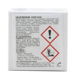 Icon Classic Car Air Freshener - White Musk