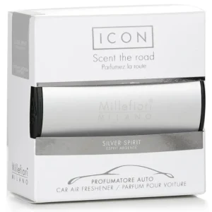 Icon Classic Silver Car Air Freshener - Silver Spirit