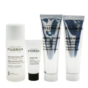 Intense Hydration Set: Micellar Solution 50ml+Hydra-Hyal 7ml+Hydra-Filler 30ml+Meso Mask 30ml+Bag