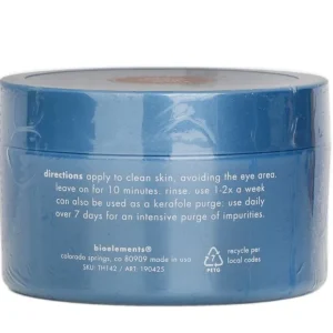 Kerafole - 10-Minute Deep Purging Facial Mask - For All Skin Types, Except Sensitive