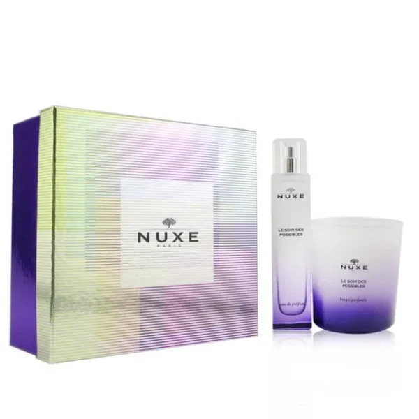 Le Soir Des Possibles Coffret: Eau De Parfum Spray 50ml/1.6oz + Scented Candle 140g/4.9oz