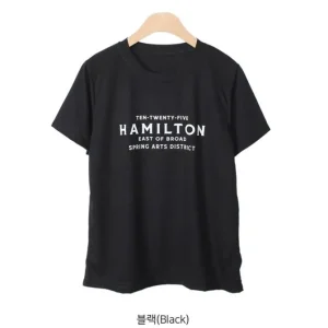 Letter Print Tee