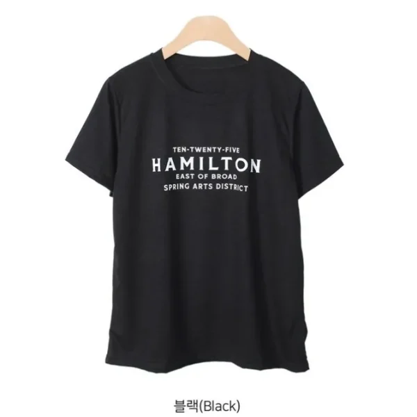 Letter Print Tee