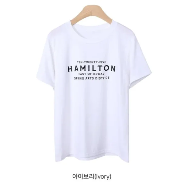 Letter Print Tee
