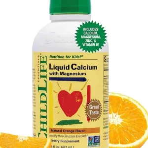 Liquid Calcium with Magnesium (Natural Orange Flavor)