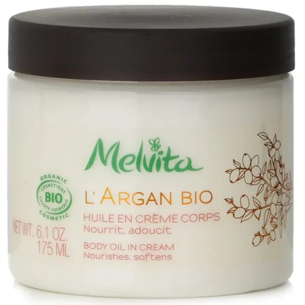 L'Argan Bio Body Oil In Cream - Nourishes & Softens