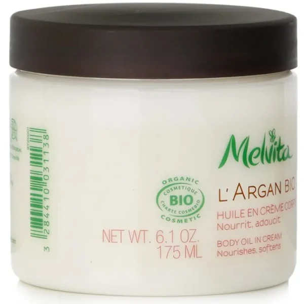 L'Argan Bio Body Oil In Cream - Nourishes & Softens