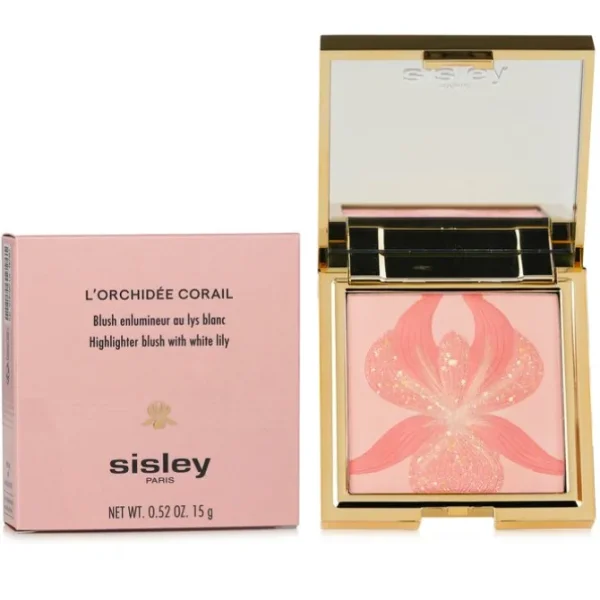 L'Orchidee Highlighter Blush With White Lily