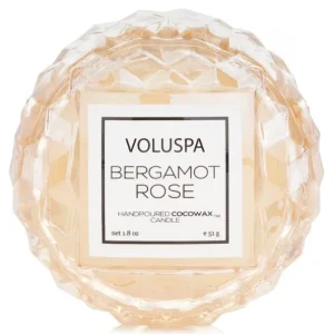 Macaron Candle - Bergamot Rose