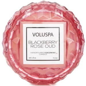 Macaron Candle - Blackberry Rose Oud