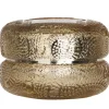 Macaron Candle - Gilt Pomander & Hinoki