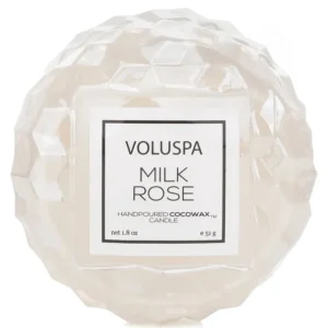 Macaron Candle - Milk Rose