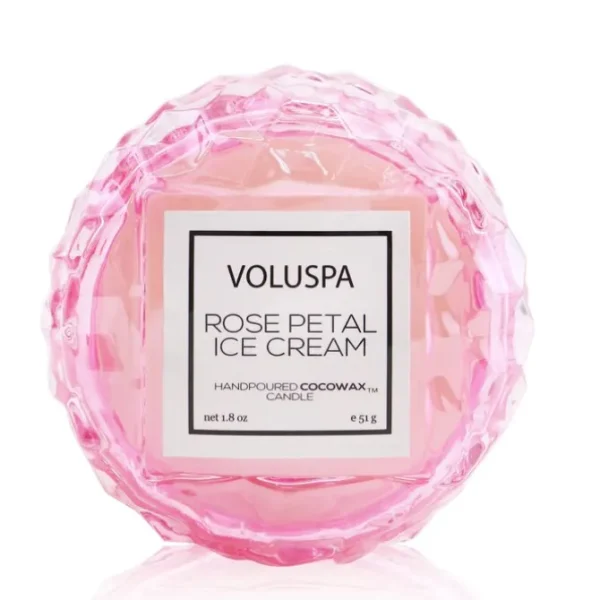 Macaron Candle - Rose Petal Ice Cream