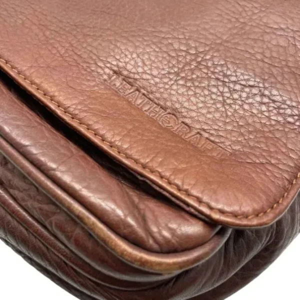 MAVERICK Business Full Grain Leather Messenger Bag(Brown)