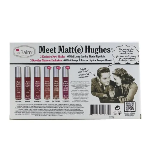Meet Matt(e) Hughes 6 Mini Long Lasting Liquid Lipsticks Kit