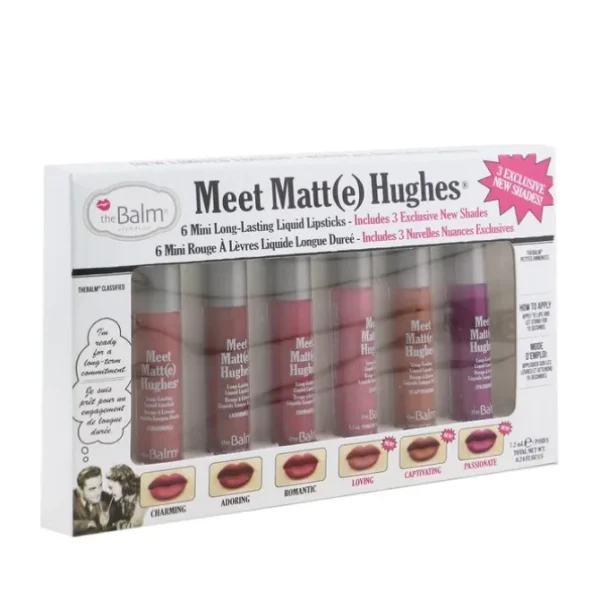 Meet Matt(e) Hughes 6 Mini Long Lasting Liquid Lipsticks Kit