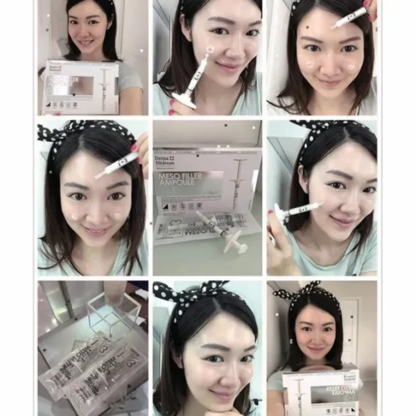 Meso Filler Ampoule ( Moisturising, Whitening, Pore Minimizing) (e2.8ml x 10 ampoules per box) DM020