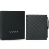 Micro GG Guccissima Leather Small Bifold Wallet 544475