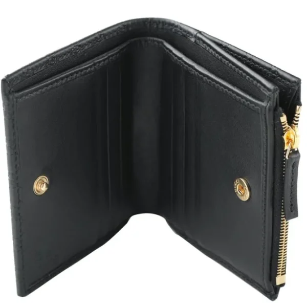 Micro GG Guccissima Leather Small Bifold Wallet 510318