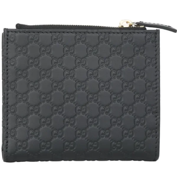 Micro GG Guccissima Leather Small Bifold Wallet 510318