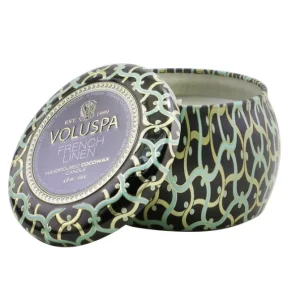 Mini Tin Candle - French Linen