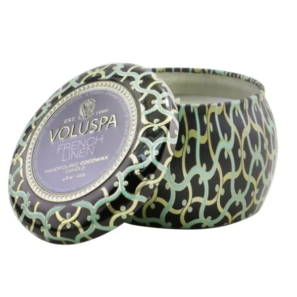 Mini Tin Candle - French Linen