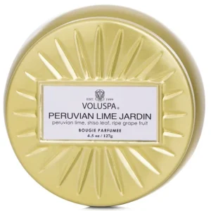 Mini Tin Candle - Peruvian Lime Jardin