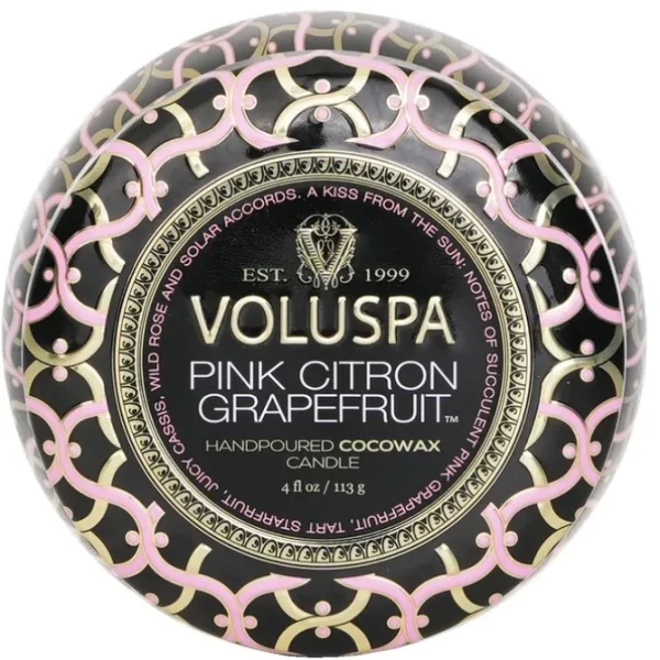 Mini Tin Candle - Pink Citron Grapefruit