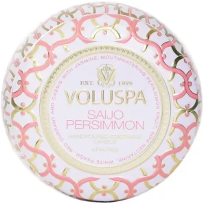 Mini Tin Candle - Saijo Persimmon