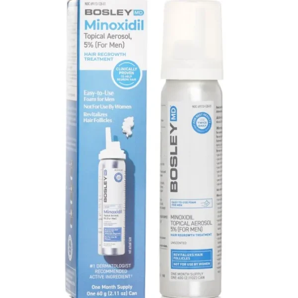Minoxidil Topical Aerosol 5% (For Men) Hair Regrowth Treatment